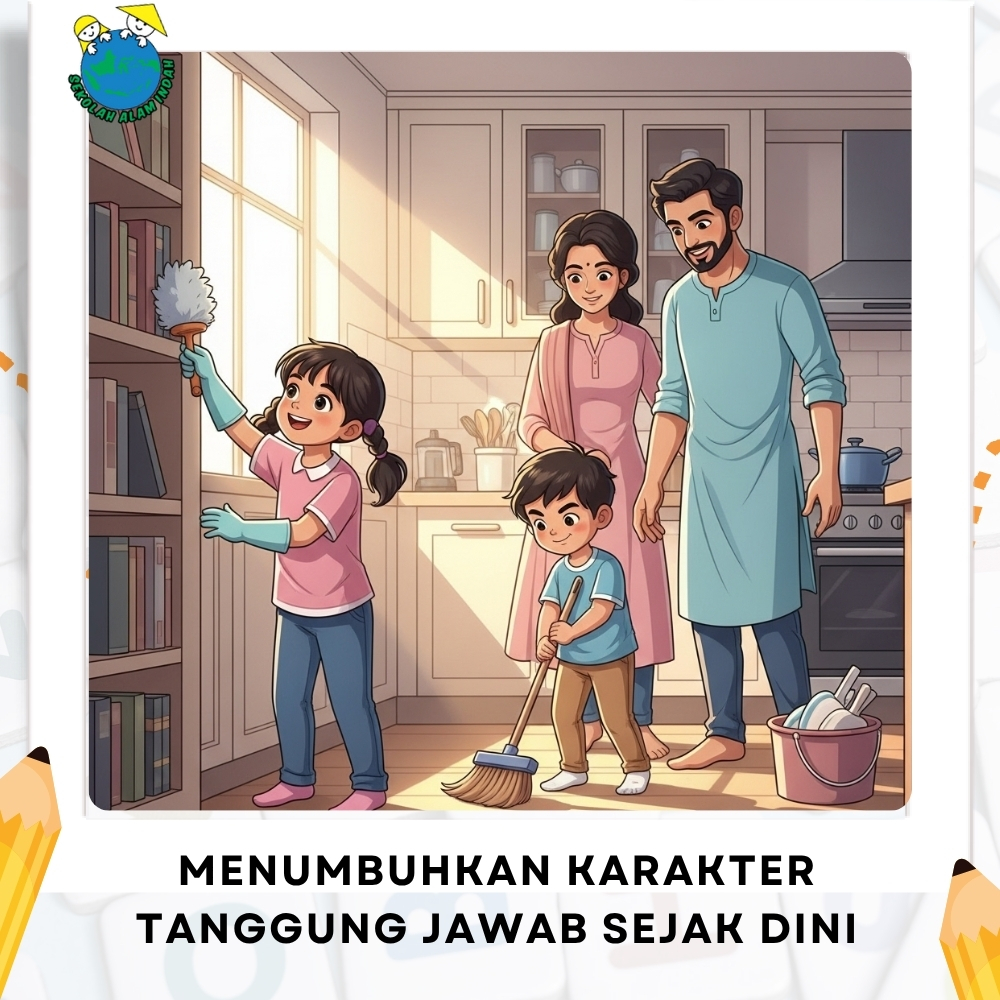 Menumbuhkan Karakter Tanggung Jawab Sejak Dini