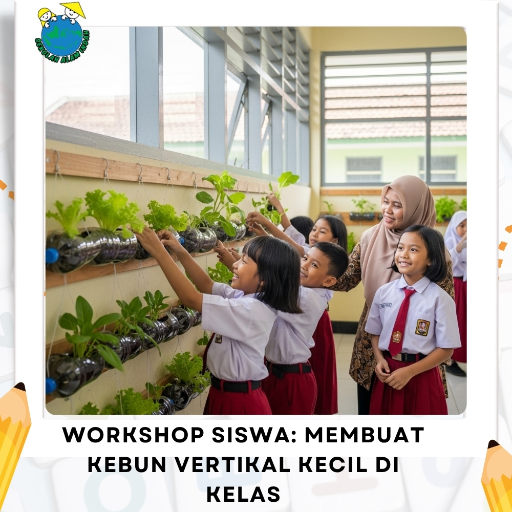 Workshop Siswa: Membuat Kebun Vertikal Kecil di Kelas Javabetsport